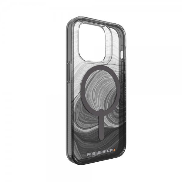 Gear4 iPhone 14 Pro Skal Milan Snap Black Swirl