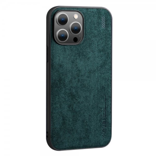 X-Level iPhone 14 Pro Skal Mockatextur Grön