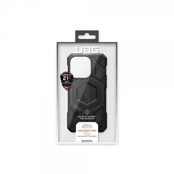Urban Armor Gear (UAG) iPhone 14 Pro Skal Monarch Pro MagSafe Carbon Fiber