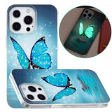 iPhone 14 Pro Skal Motiv Blå Fjäril