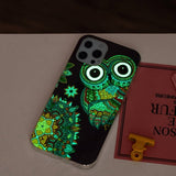 iPhone 14 Pro Skal Motiv Färgglad Uggla