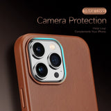 Dux Ducis iPhone 14 Pro Skal Naples Series MagSafe Ljusbrun