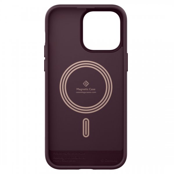 Caseology iPhone 14 Pro Skal Parallax Mag Burgundy Bean