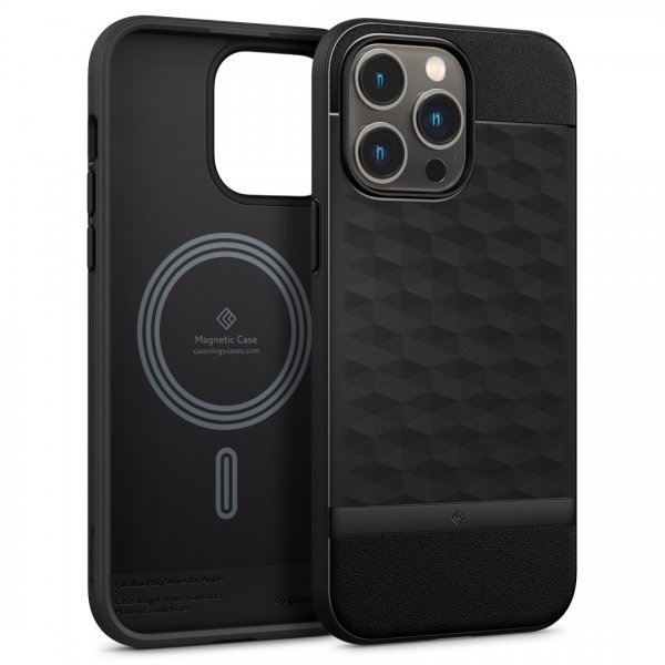 Caseology iPhone 14 Pro Skal Parallax Mag Matte Black
