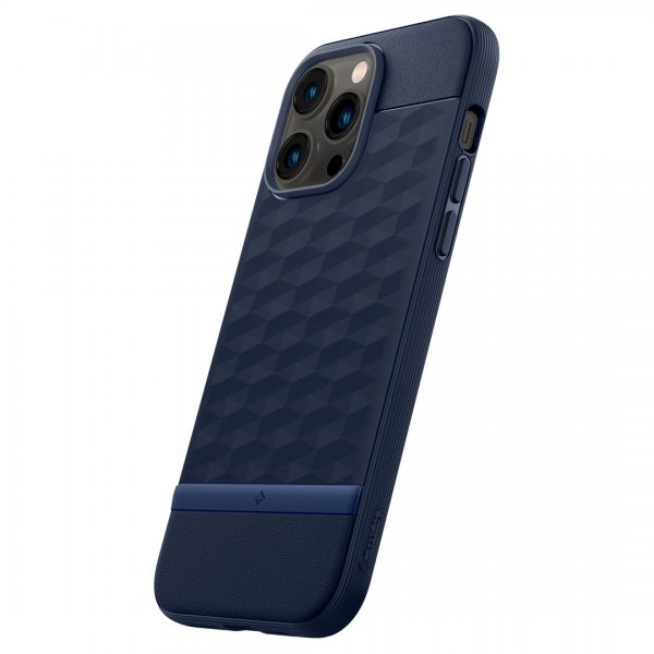 Caseology iPhone 14 Pro Skal Parallax Mag Midnight Blue
