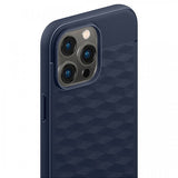 Caseology iPhone 14 Pro Skal Parallax Mag Midnight Blue