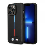 BMW iPhone 14 Pro Skal Quilted Svart