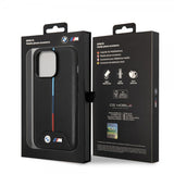 BMW iPhone 14 Pro Skal Quilted Svart