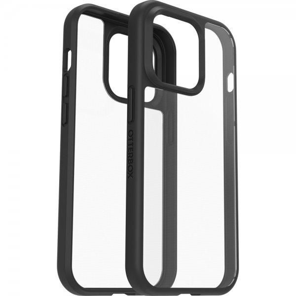 Otterbox iPhone 14 Pro Skal React Black Crystal