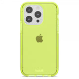 Holdit iPhone 14 Pro Skal Seethru Acid Green