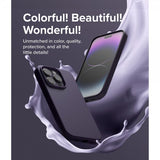 Ringke iPhone 14 Pro Skal Silicone Deep Purple