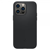 Spigen iPhone 14 Pro Skal Silicone Fit MagFit Svart