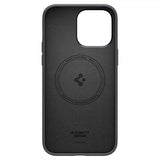 Spigen iPhone 14 Pro Skal Silicone Fit MagFit Svart