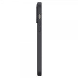 Spigen iPhone 14 Pro Skal Silicone Fit MagFit Svart