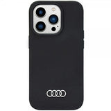 Audi iPhone 14 Pro Skal Silicone Svart
