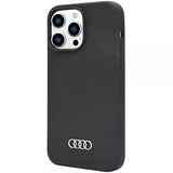 Audi iPhone 14 Pro Skal Silicone Svart