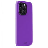 holdit iPhone 14 Pro Skal Silikon Bright Purple