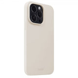 holdit iPhone 14 Pro Skal Silikon Light Beige