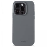 holdit iPhone 14 Pro Skal Silikon Space Gray