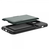 Spigen iPhone 14 Pro Skal Slim Armor CS Abyss Green