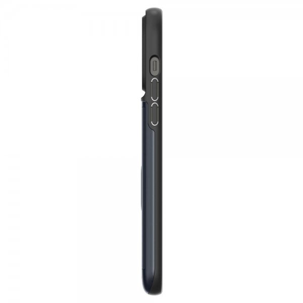 Spigen iPhone 14 Pro Skal Slim Armor CS Metal Slate