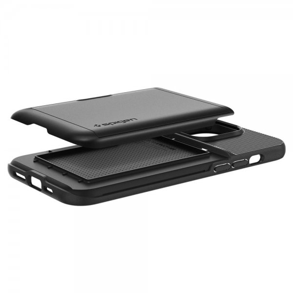 Spigen iPhone 14 Pro Skal Slim Armor CS Svart