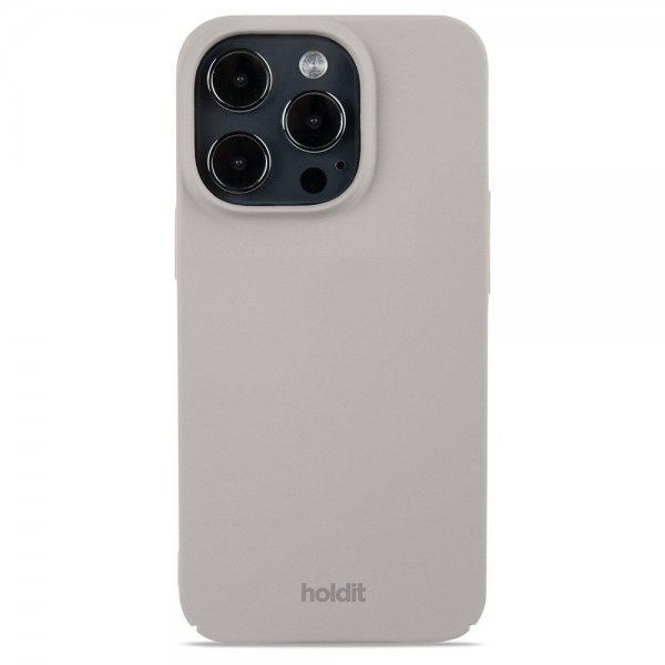 holdit iPhone 14 Pro Skal Slim Case Taupe