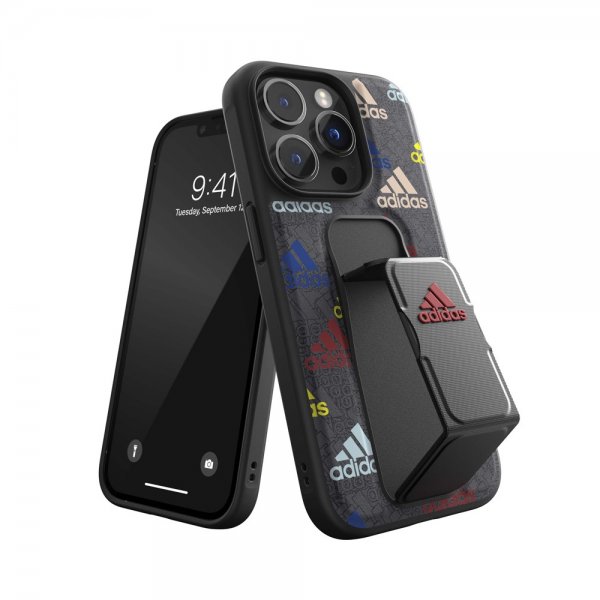 Adidas iPhone 14 Pro Skal SP Grip Case Black/Colourful
