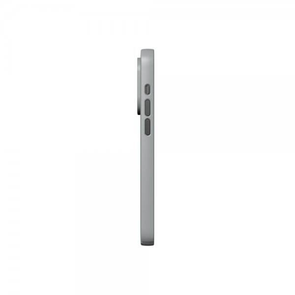 Nudient iPhone 14 Pro Skal Thin Case MagSafe Concrete Grey