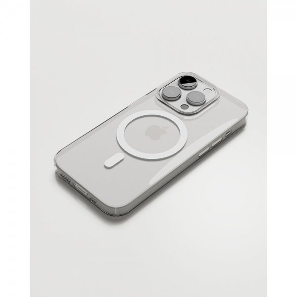 Nudient iPhone 14 Pro Skal Thin Case MagSafe Transparent