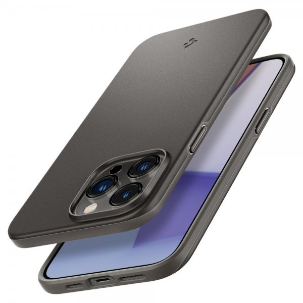 Spigen iPhone 14 Pro Skal Thin Fit Gunmetal