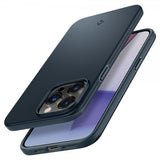 Spigen iPhone 14 Pro Skal Thin Fit Metal Slate