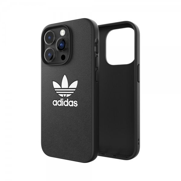 Adidas iPhone 14 Pro Skal Trefoil Snap Case Svart