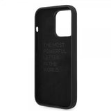 BMW iPhone 14 Pro Skal Tricolor Line & Logo Svart
