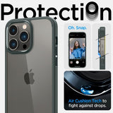 Spigen iPhone 14 Pro Skal Ultra Hybrid Abyss Green