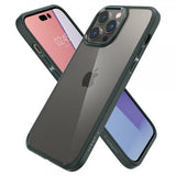 Spigen iPhone 14 Pro Skal Ultra Hybrid Abyss Green