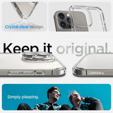 Spigen iPhone 14 Pro Skal Ultra Hybrid Crystal Clear