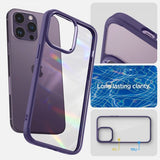 Spigen iPhone 14 Pro Skal Ultra Hybrid Deep Purple