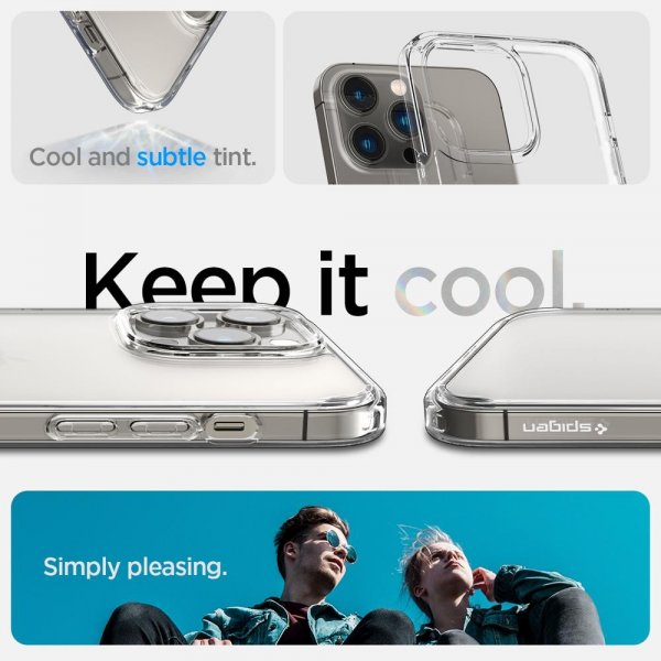 Spigen iPhone 14 Pro Skal Ultra Hybrid Frost Clear