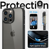 Spigen iPhone 14 Pro Skal Ultra Hybrid Matte Black