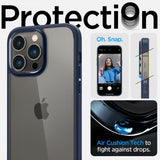 Spigen iPhone 14 Pro Skal Ultra Hybrid Navy Blue