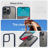 Spigen iPhone 14 Pro Skal Ultra Hybrid Navy Blue