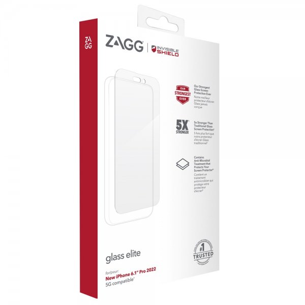 ZAGG InvisibleShield iPhone 14 Pro Skärmskydd Glass Elite