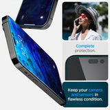 Spigen iPhone 14 Pro Skärmskydd GLAS.tR EZ Fit 2-pack