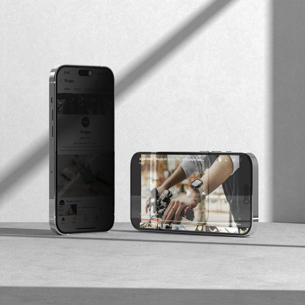 Ringke iPhone 14 Pro Skärmskydd Privacy Glass