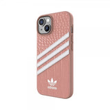 Adidas iPhone 14 Skal 3 Stripes Snap Case Alligator Pink