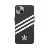 Adidas iPhone 14 Skal 3 Stripes Snap Case Svart Vit