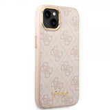 Guess iPhone 13/14/15 Skal 4G Logo Rosa
