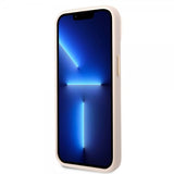 Guess iPhone 13/14/15 Skal 4G Logo Rosa