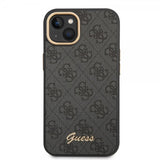 Guess iPhone 13/14/15 Skal 4G Logo Svart